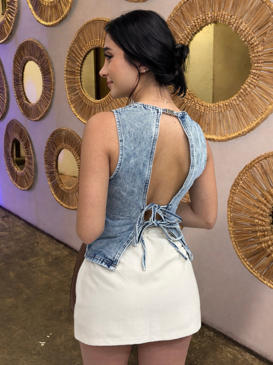 Denim Top